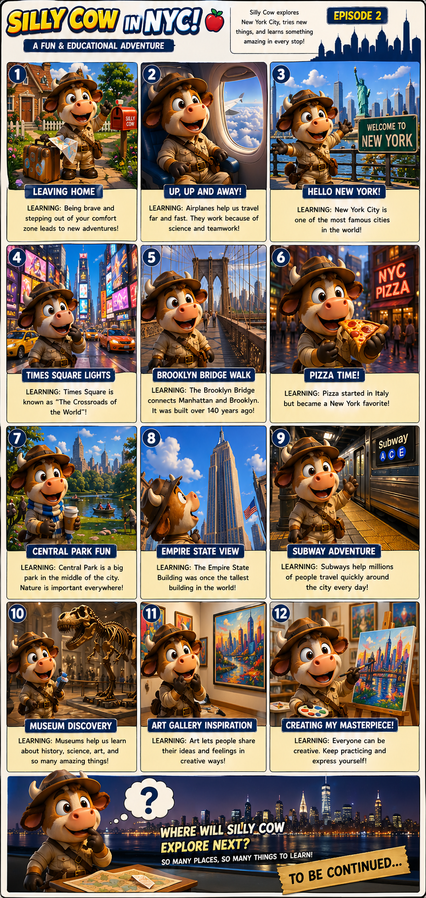 Silly Cow in NYC